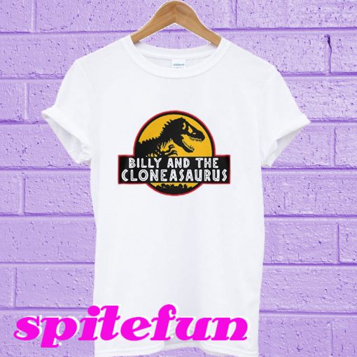 Billy and the clone asaurus T-shirt