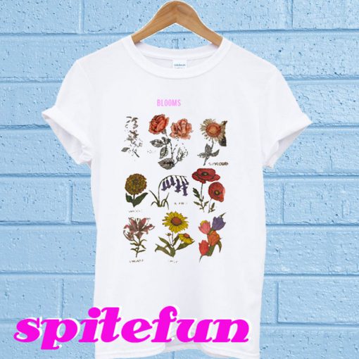 Blooms Flower T-shirt