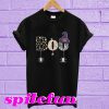 Boo Halloween With Spiders And Witch Hat T-shirt