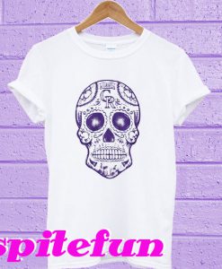 Colorado Rockies skull T-shirt