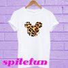 Disney Mickey Mouse Leopard T-Shirt