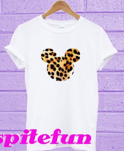 Disney Mickey Mouse Leopard T-Shirt