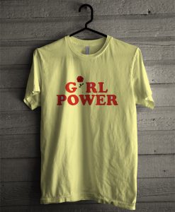 Girl Power Yellow T-Shirt