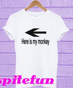 Here is my monkey T-shirt