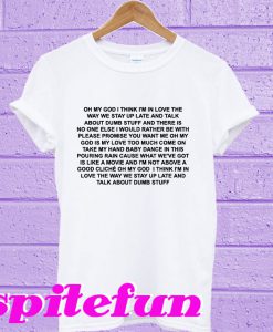 Lany Dumb Stuff T-Shirt