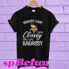 Minnesota Vikings Vikings lady sassy classy and a tad Badassy T-shirt