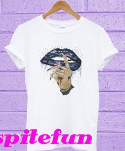 Shut The Fuck Up New England Patriots Lips T-shirt