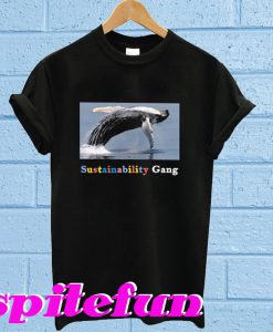 Whale Jumping Sustainability Gang T-Shirt