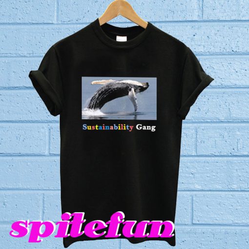 Whale Jumping Sustainability Gang T-Shirt