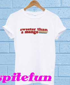 Sweeter than a mango ringer T-shirt