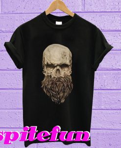 A skull and a beard T-shirt