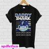 American Flag Daddy Shark Doo Doo Doo T-Shirt