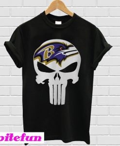 Baltimore Ravens Punisher NFL T-shirt