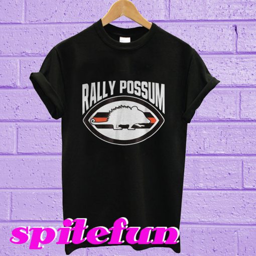 Cleveland Browns rally possum T-shirt