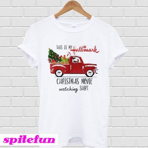 This is my Hallmark Christmas movie watching Truck T-shirt