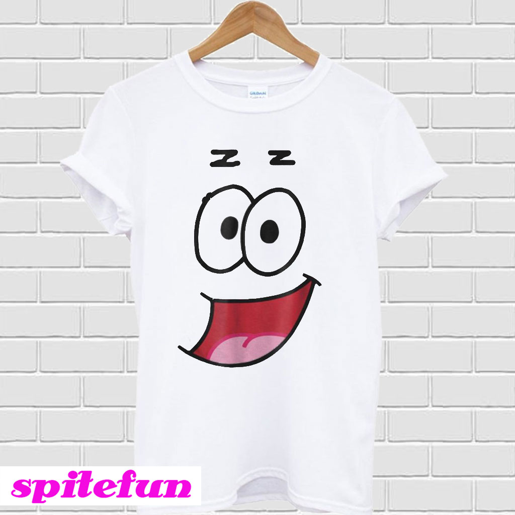 spongebob face t shirt