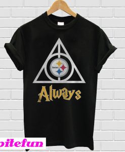 NFL Pittsburgh Steelers Deathly Hallows Always Harry Potter T-Shirt