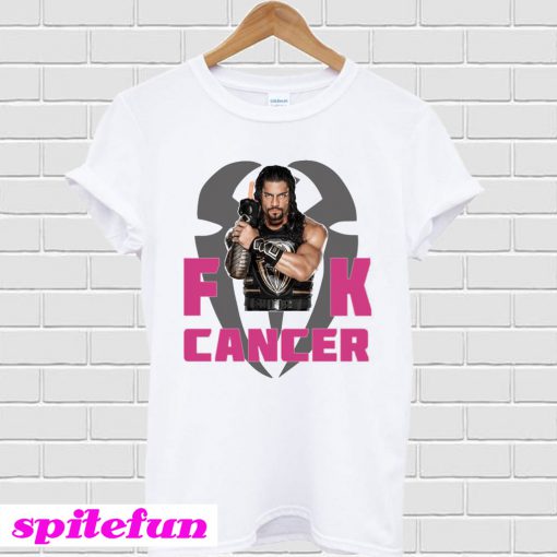 Roman Reigns fuck cancer T-shirt