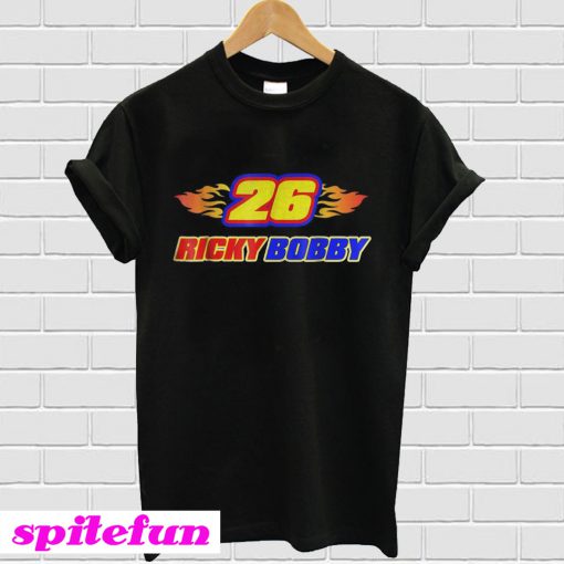 Funny racing car 26 Ricky Bobby T-Shirt