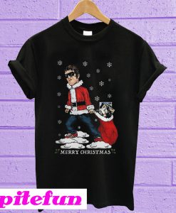 Liam Gallagher Merry Christmas jumper T-shirt
