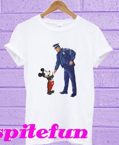 Mickey and Police T-shirt