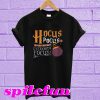 Hocus pocus everybody focus Halloween T-shirt
