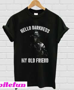 Veteran hello darkness my old friend T-shirt