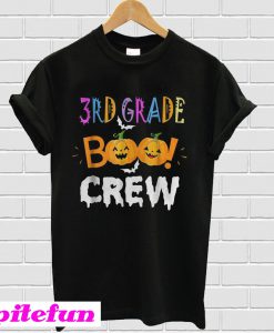 Halloween 3rd grade funny the Boo crew T-Shirt