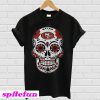 San Francisco 49ers sugar skull T-shirt