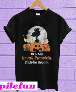 Happy halloween it's the great pumpkin Charlies tee brown T-shirt