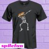 Pumpkin skull dabbing T-shirt