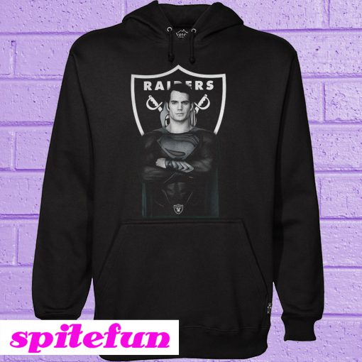 Oakland Raiders Superman Clark Kent Hoodie