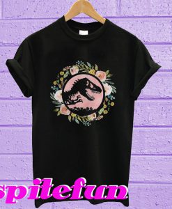 Floral Jurassic Park T-Shirt