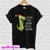 Funny Dinosaur Christmas Trex T-shirt