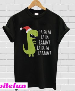 Funny Dinosaur Christmas Trex T-shirt