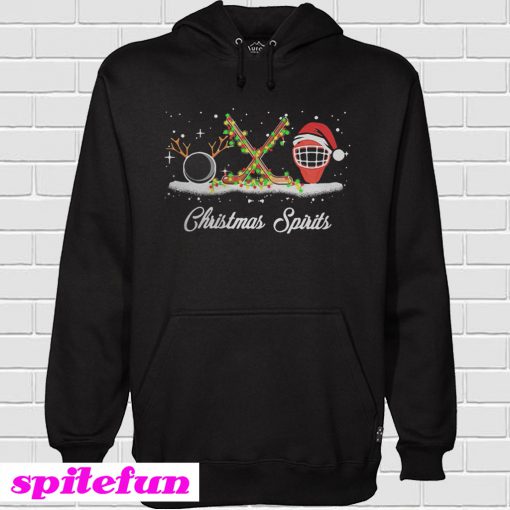 Hockey Christmas spirits Hoodie