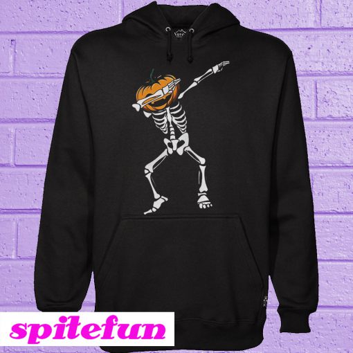 Pumpkin skull dabbing Hoodie