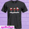 Special Christmas wine T-shirt