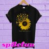 Autism sunflower Accept understand love T-shirt
