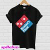 Domino's pizza logo T-shirt