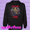 Marvel Fight Like A Girl Hoodie