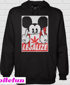 Mickey Canada Legalize Hoodie