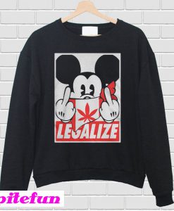 Mickey Canada Legalize Sweatshirt
