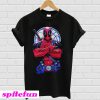 Giants Deadpool Philadelphia 76ers T-shirt