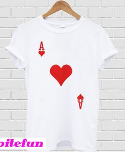 Ace of hearts playing card T-Shirt