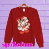 Disney Mickey Mouse Santa Sweatshirt