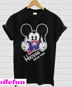 Washington Capitals Mickey haters gonna hate T-shirt