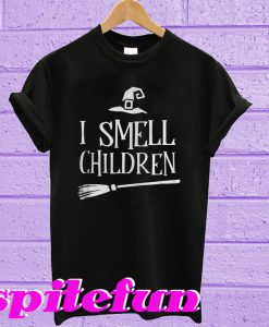 I smell children halloween funny costume witches T-shirt