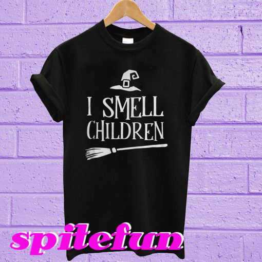 I smell children halloween funny costume witches T-shirt