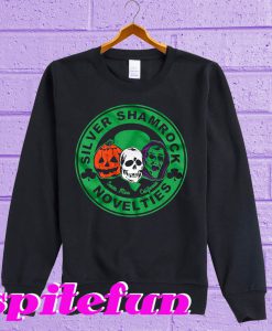 Halloween Silver shamrock novelties Sweatshirt
